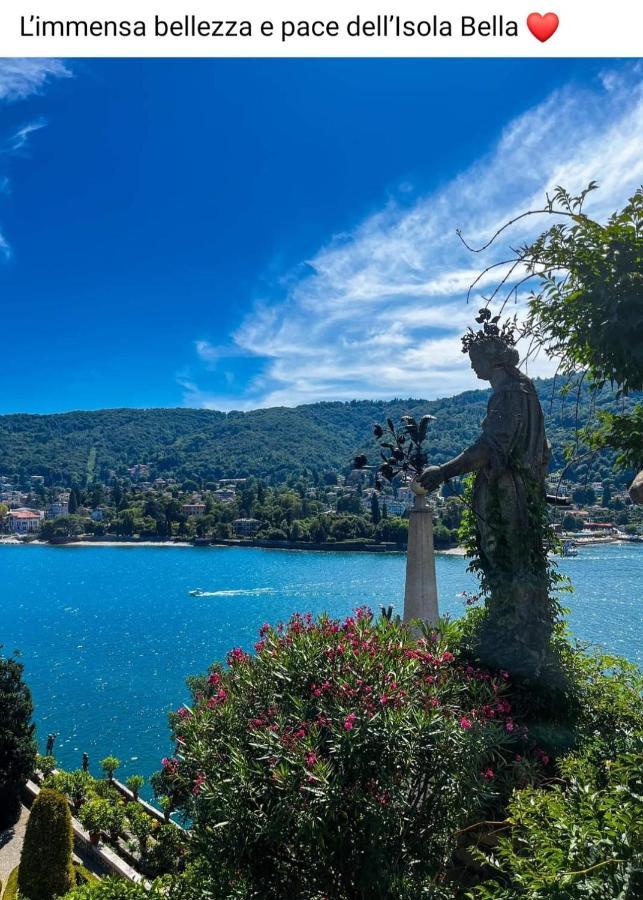 Lago Maggiore, Leggiuno, Ampio Appartamento Exterior foto