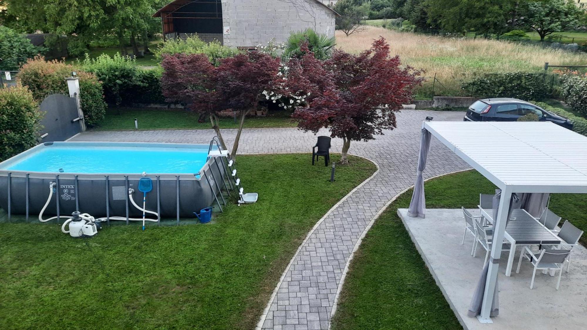 Lago Maggiore, Leggiuno, Ampio Appartamento Exterior foto